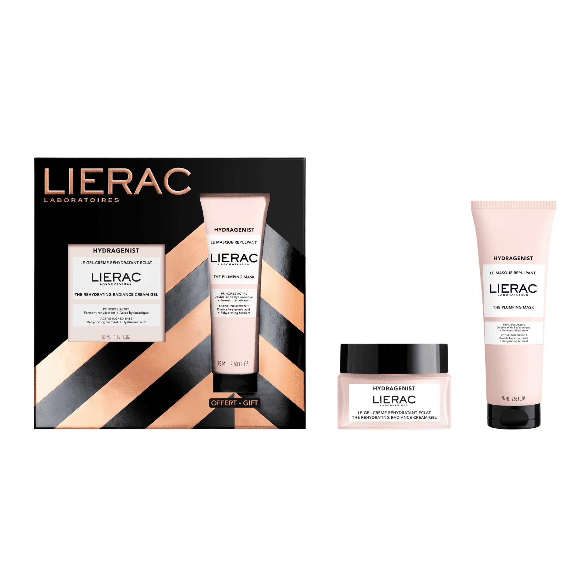 Lierac Hydragenist Rehydraterende Gel-Crème + Masker Geschenkset
