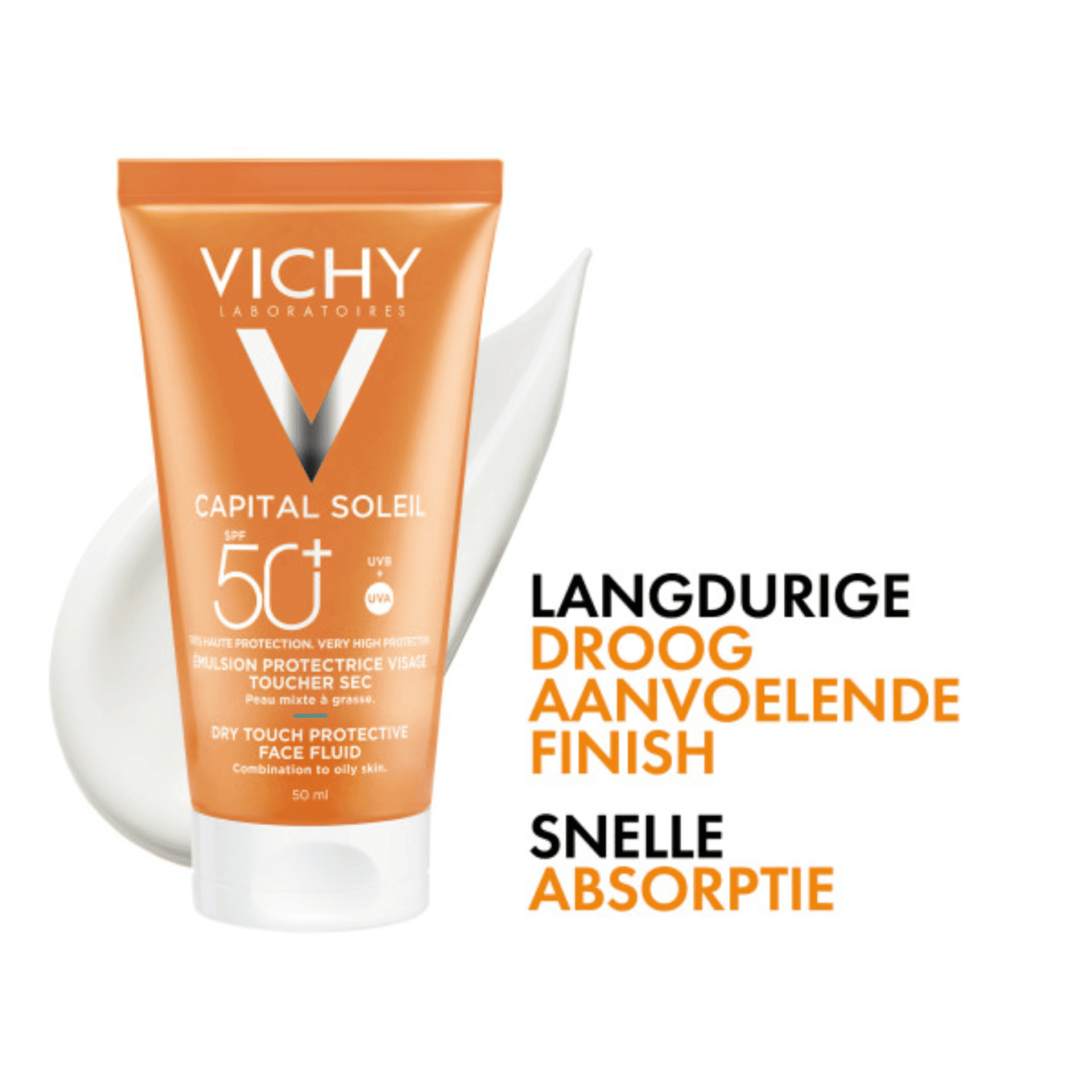 Vichy Ideal Soleil Emulsion Toucher Sec SPF50+