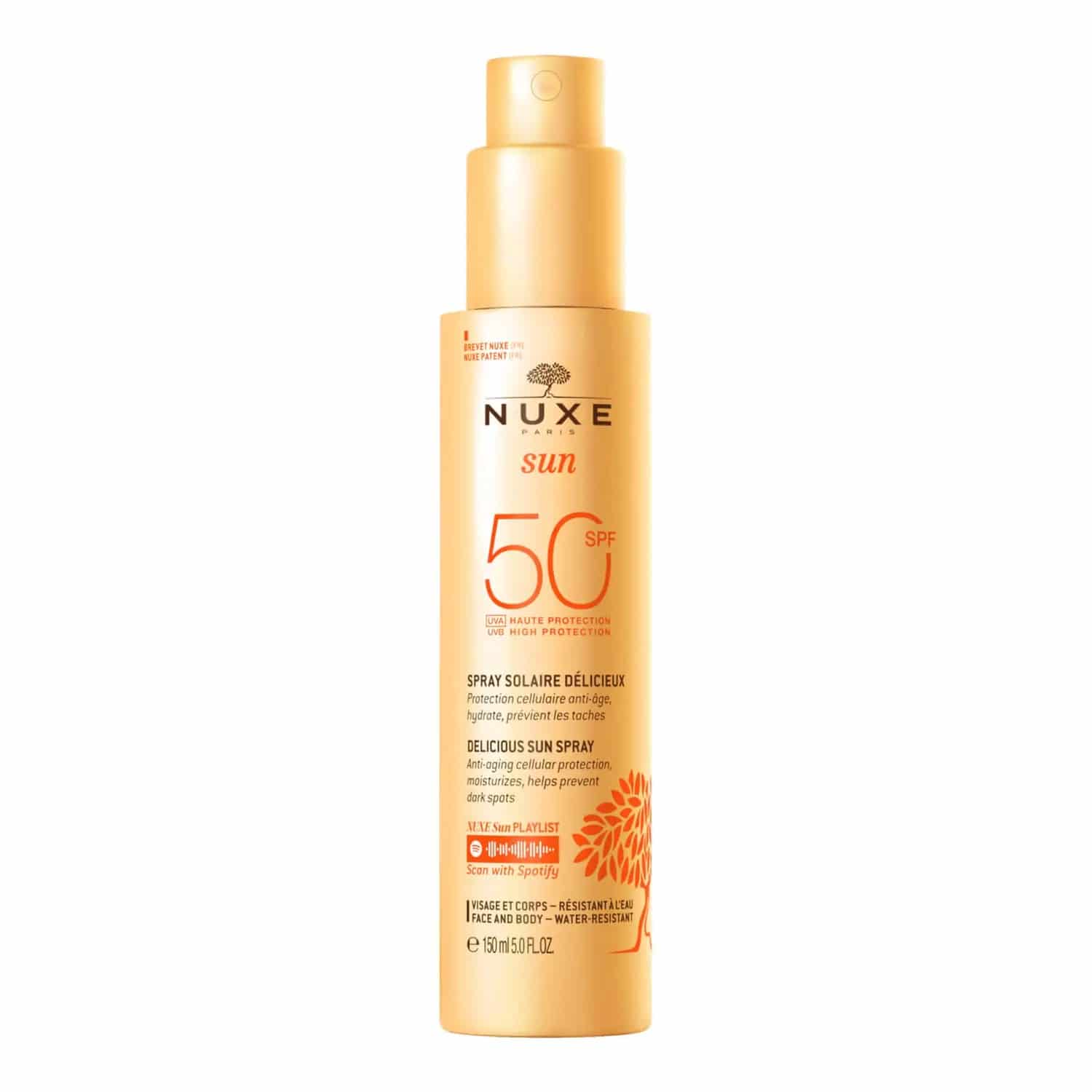 Nuxe Sun Spray Delicieux Ip50 Visage&corps150ml