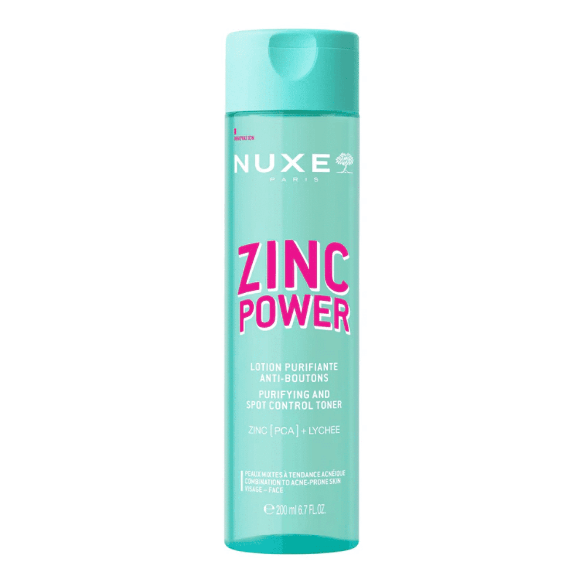 Nuxe Zinc Power Zuiverende Lotion tegen Puistjes Nuxe Zinc Power Zuiverende Lotion tegen Puistjes