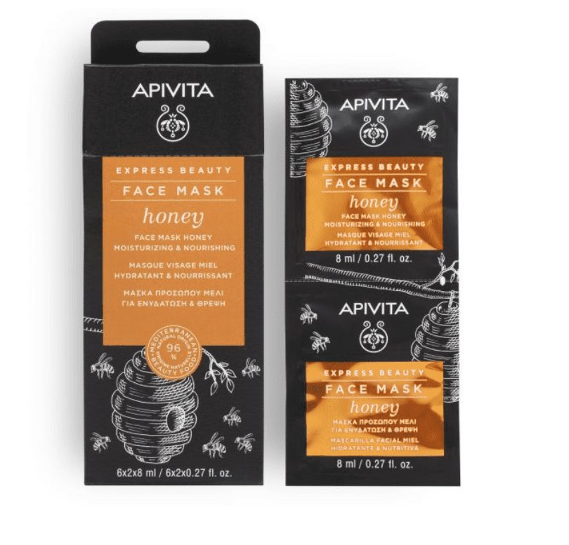 Apivita Express Beauty Gezichtsmasker Honey Moisture & Nourishing