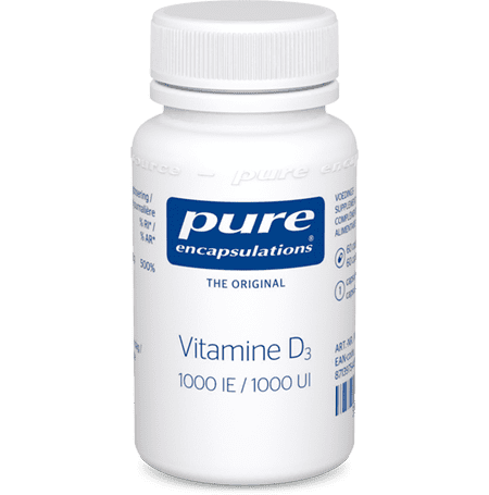 Pure Encapsulations Vitamine D3 1000IE Pure Encapsulations Vitamine D3 1000IE