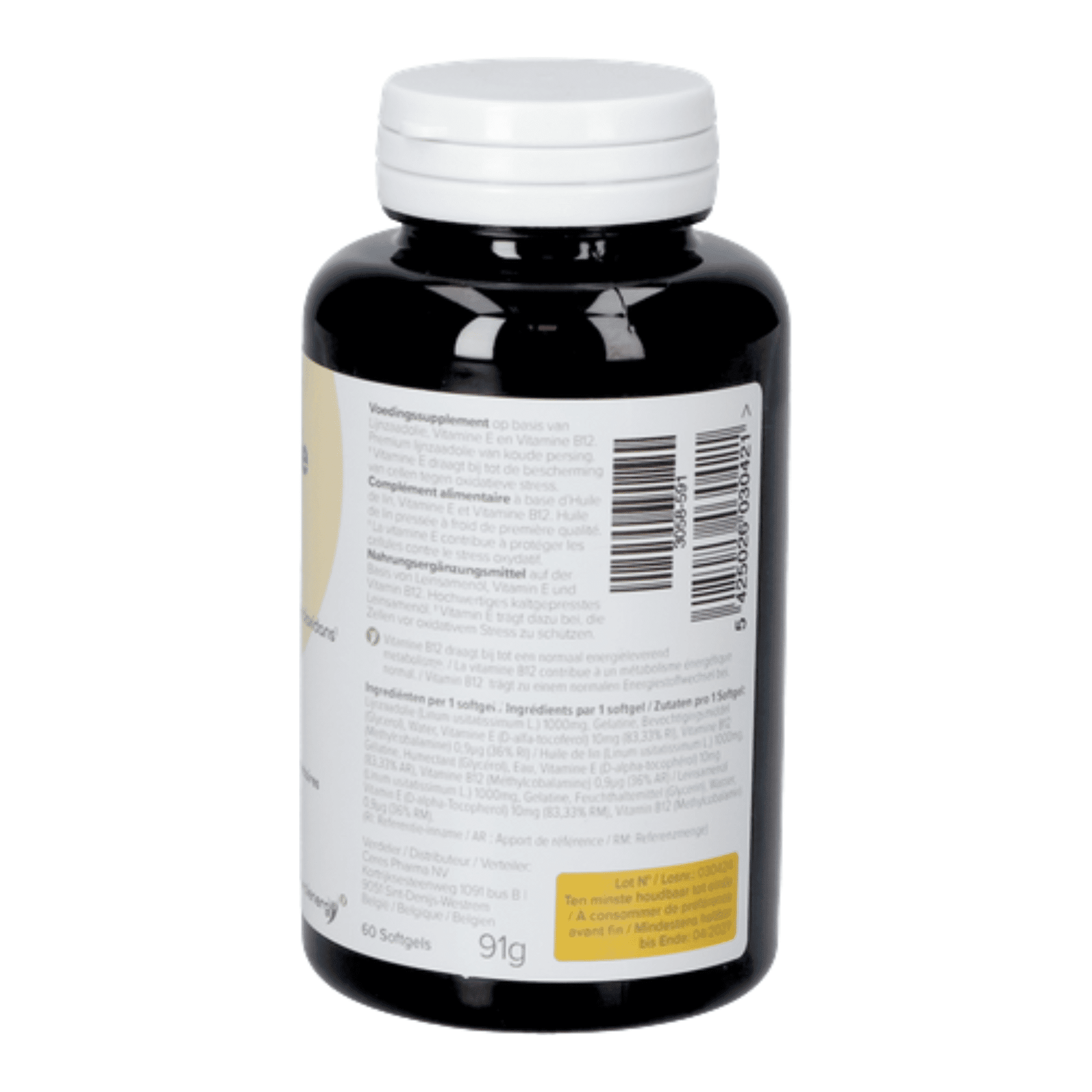 Natural Energy Lijnzaadolie 1000 mg