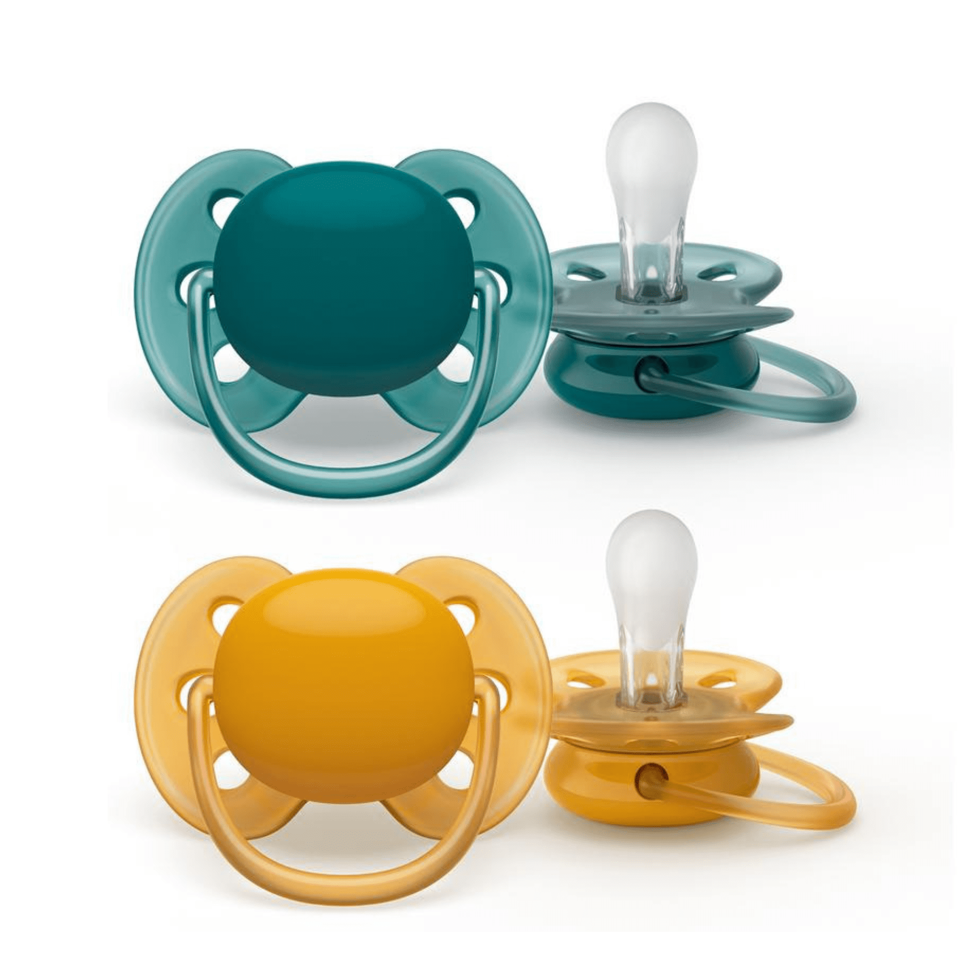 Avent Fopspeen Green & Yellow 6+ Avent Fopspeen Green & Yellow 6+