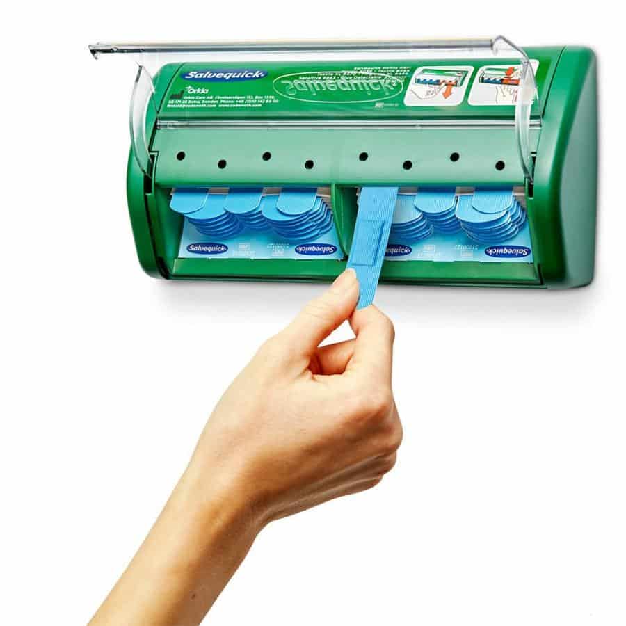 Cederroth Salvequick Pleisterdispenser Blauw