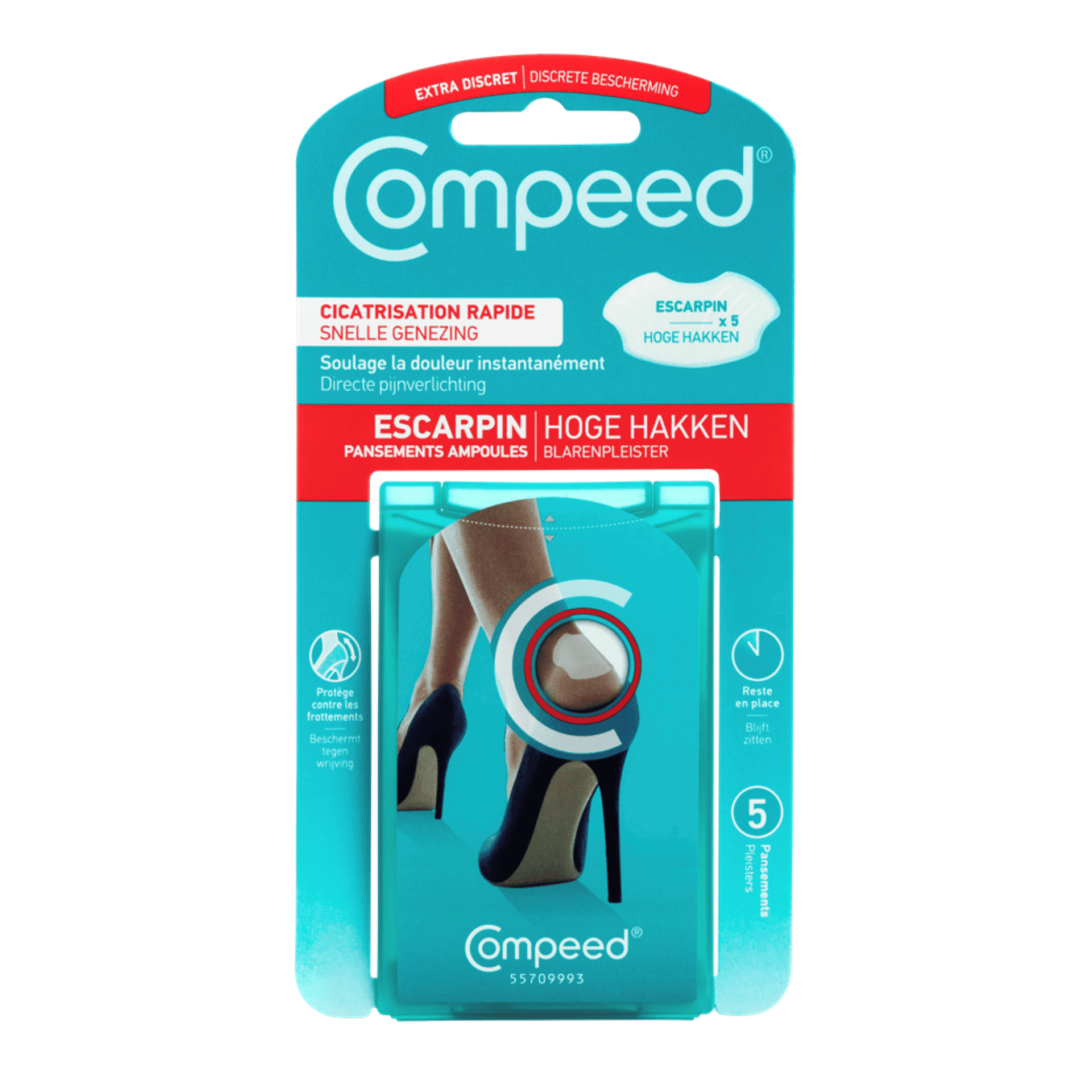 Compeed Hoge Hakken Blarenpleister