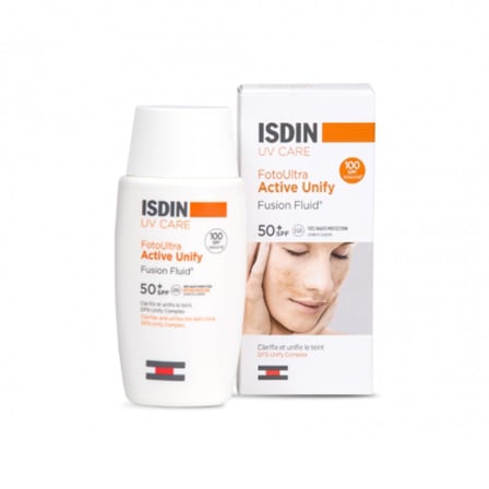 Isdin FotoUltra Active Unify Fusion Fluid SPF50+ Getint