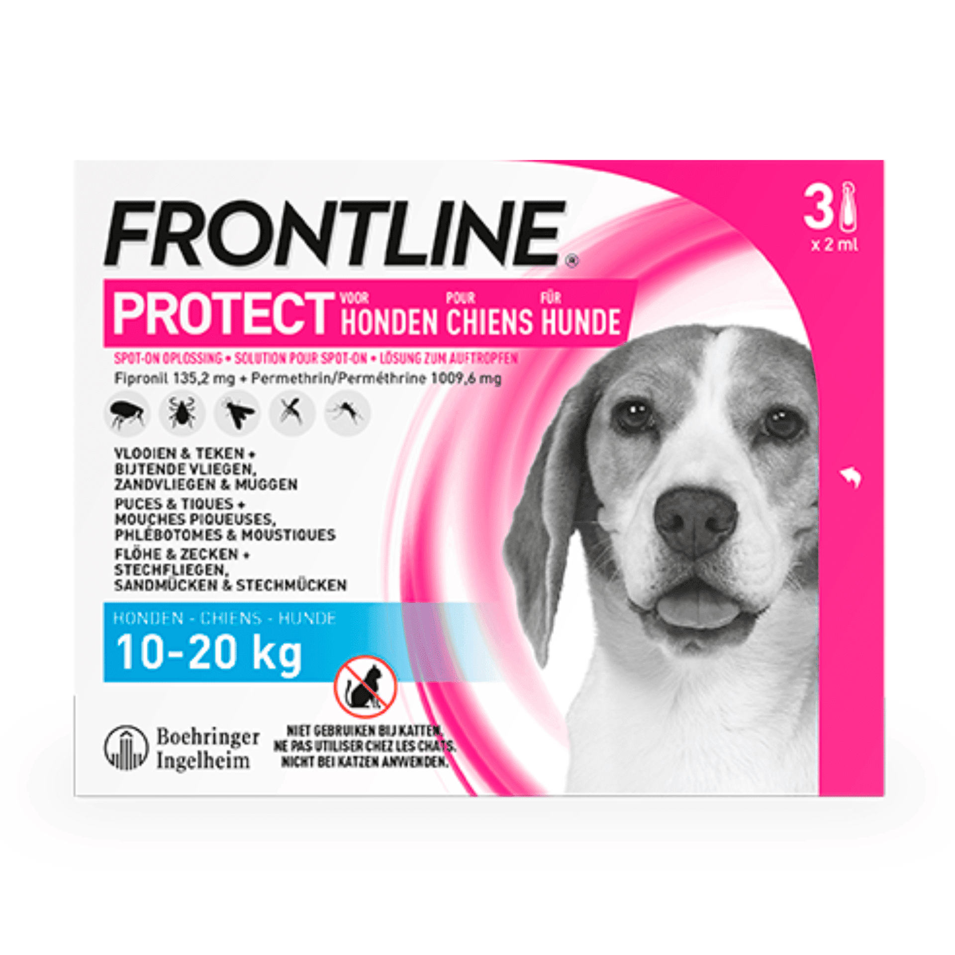 Frontline Protect Chien 10-20 kg
