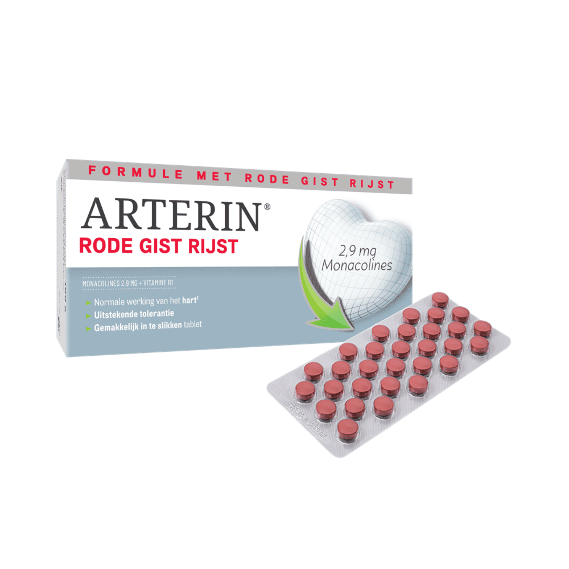 ARTERIN® LEVURE ROUGE DE RIZ 2,9 mg de monacolines