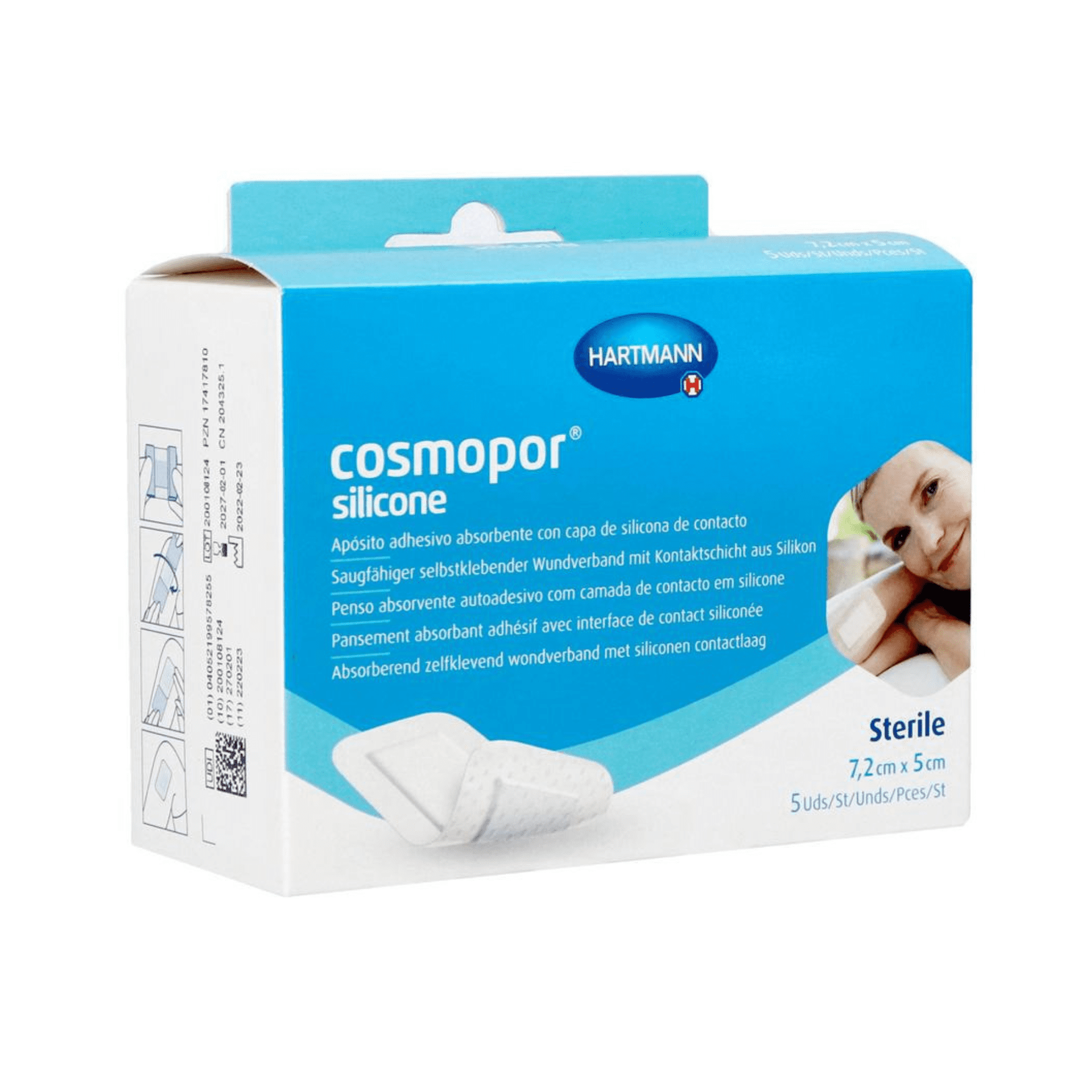 Cosmopor Silicone Selfcare 7,5x 5cm 5