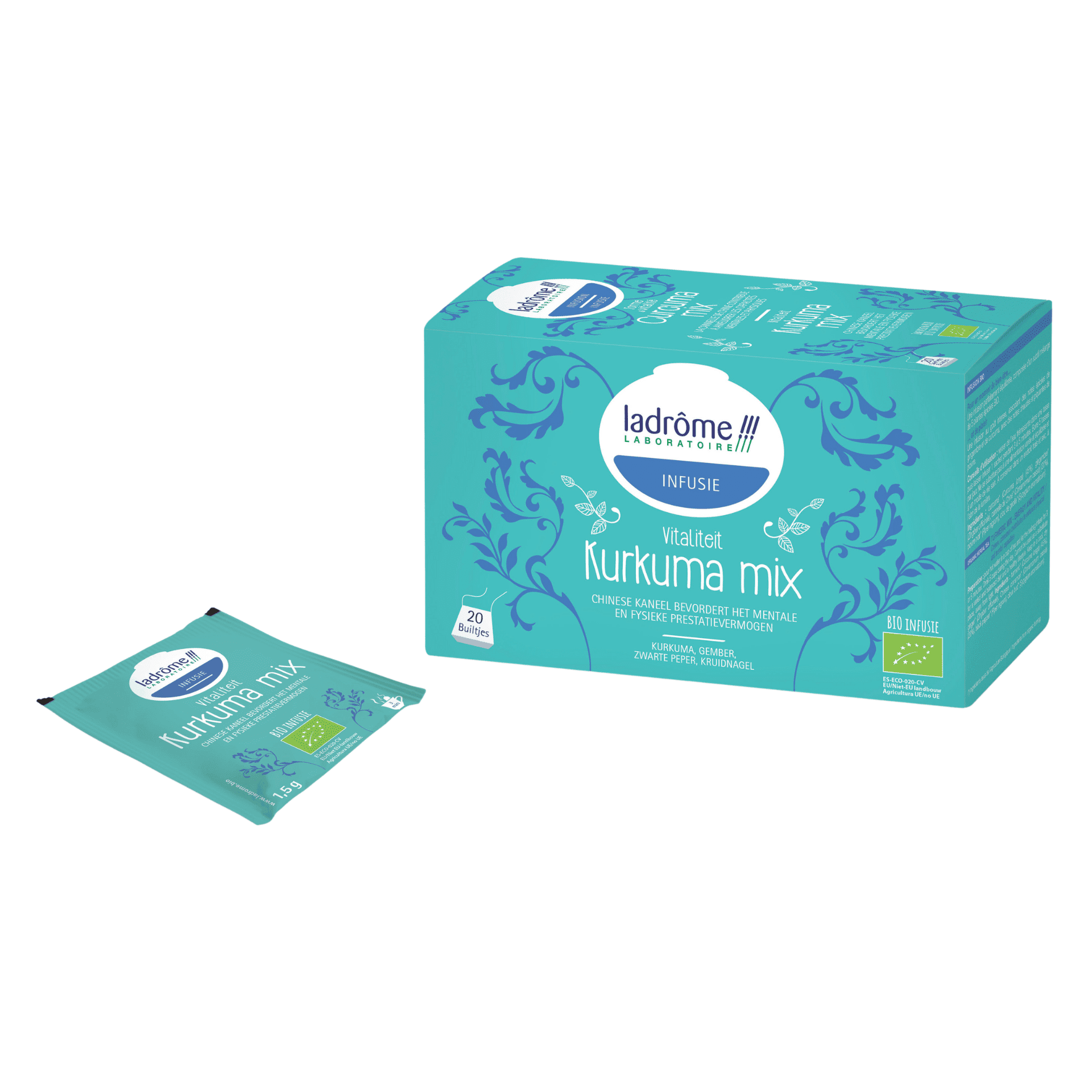 Ladrôme Infusie Vitaliteit Kurkuma Mix