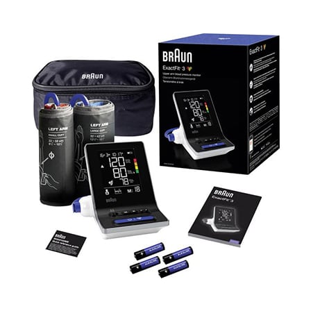 Braun ExactFit 3 Bloeddrukmeter Bovenarm BUA6150WE Braun ExactFit 3 Bloeddrukmeter Bovenarm BUA6150WE