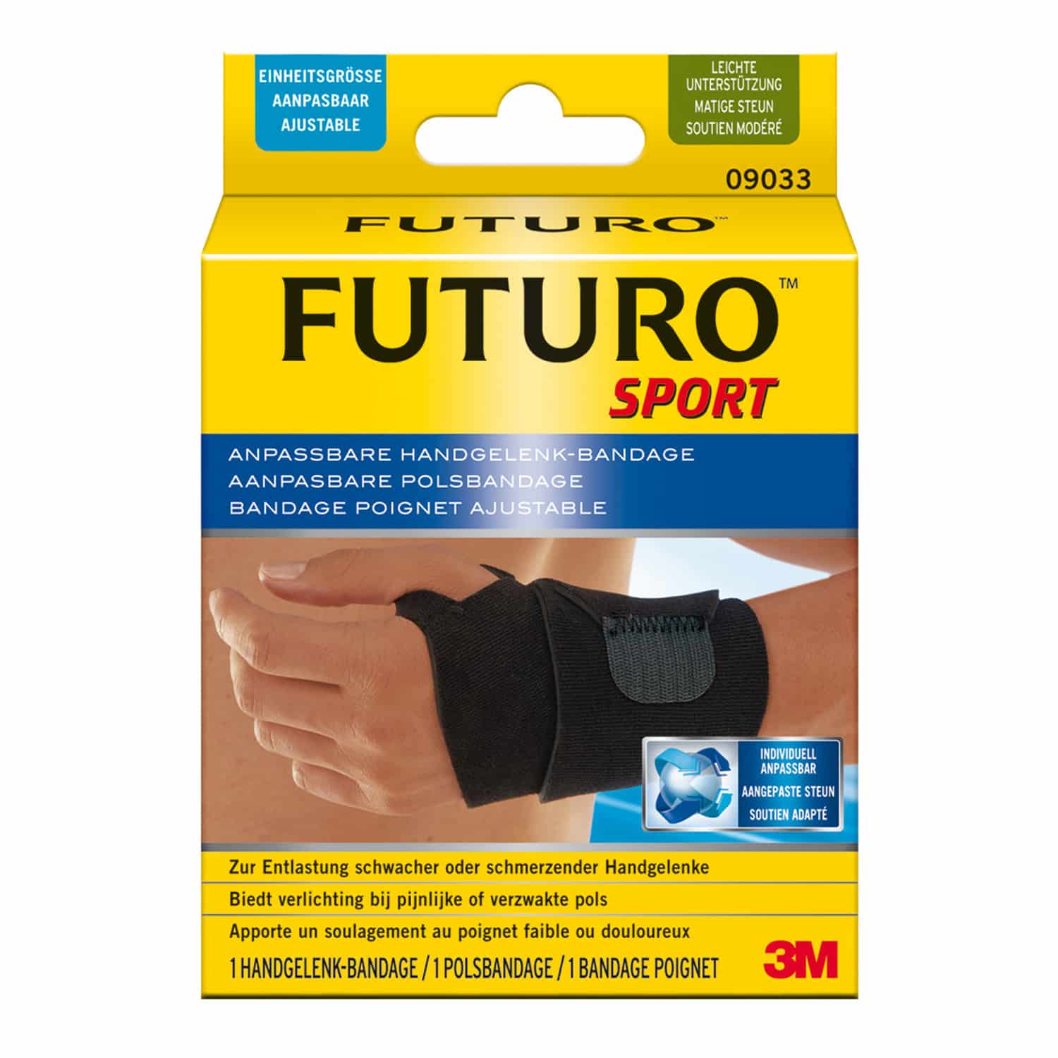 Futuro Sport Polsbandage met Duimlus Futuro Sport Polsbandage met Duimlus