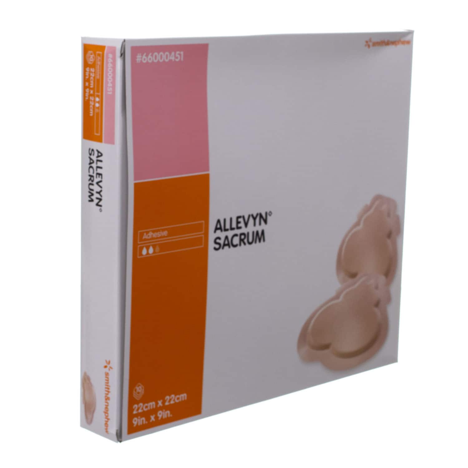 Allevyn Adhesief Verband Sacrum 22 x 22 cm Allevyn Adhesief Verband Sacrum 22 x 22 cm