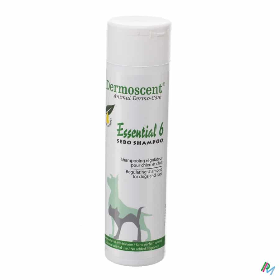 Dermoscent Essential 6 Sebo Shampoo Kat & Hond Dermoscent Essential 6 Sebo Shampoo Kat & Hond