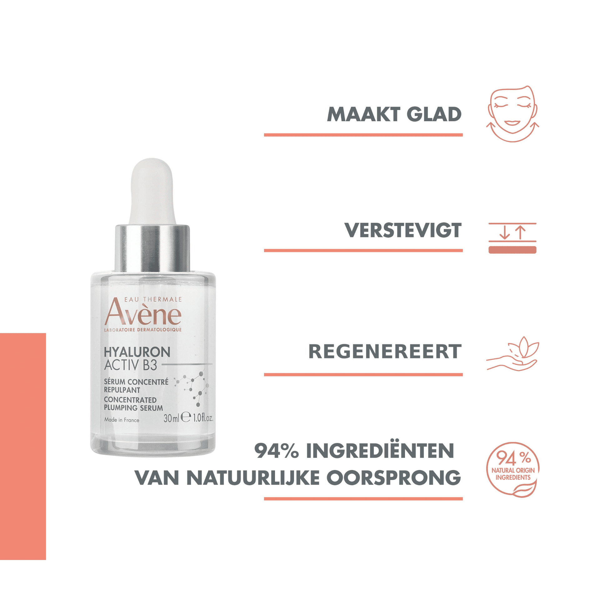 Avène Hyaluron Activ B3 Geconcentreerd Opvullend Serum Avène Hyaluron Activ B3 Geconcentreerd Opvullend Serum