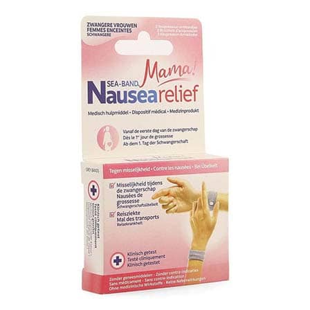 Sea Band Polsbandje Mama Grijs Sea Band Polsbandje Mama Grijs