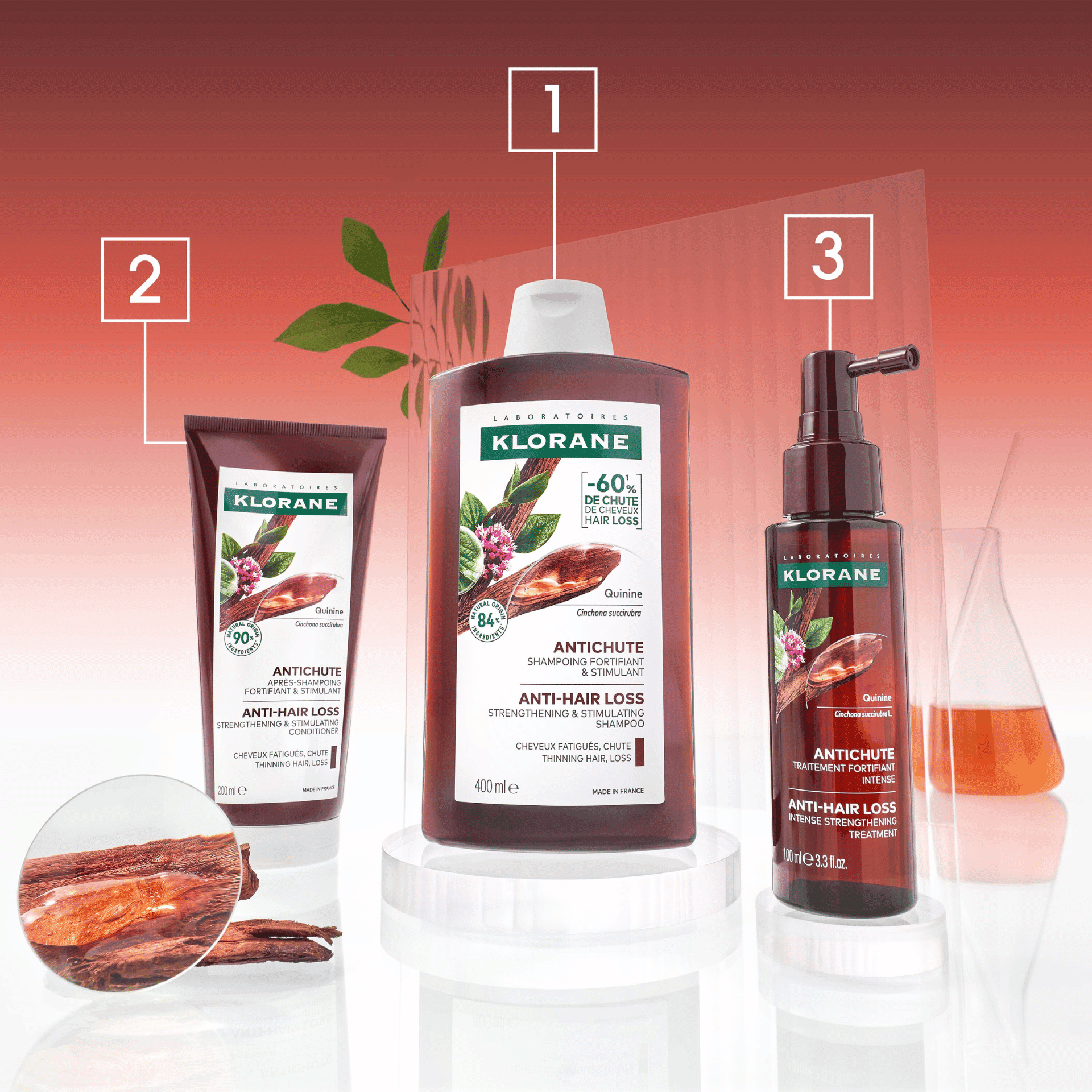 Klorane Capil. Apres Sh Quinine 200ml