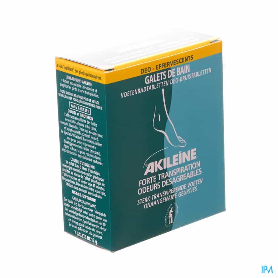 Akileïne Deo Biactief Bruisende Voetbadtabletten Akileïne Deo Biactief Bruisende Voetbadtabletten