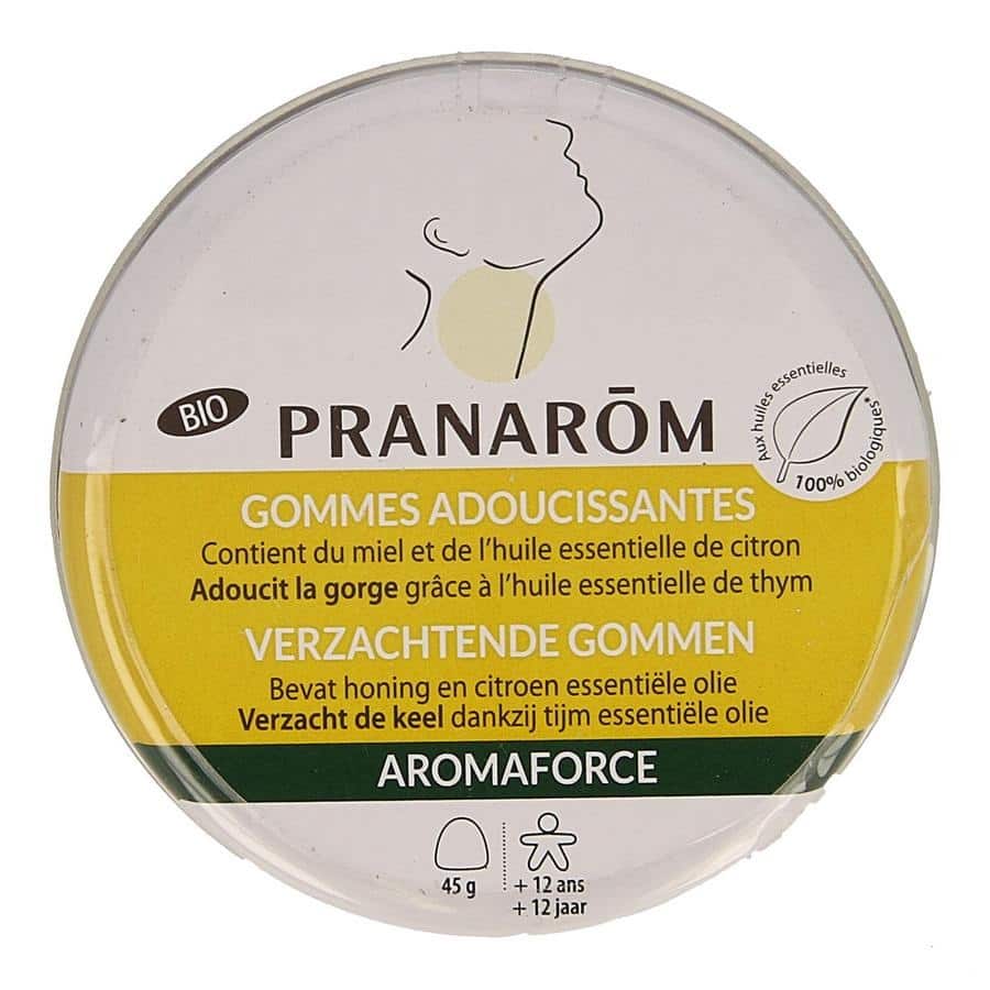 Pranarom Aromaforce Verzachtende Gommen Keel-Honing Pranarom Aromaforce Verzachtende Gommen Keel-Honing