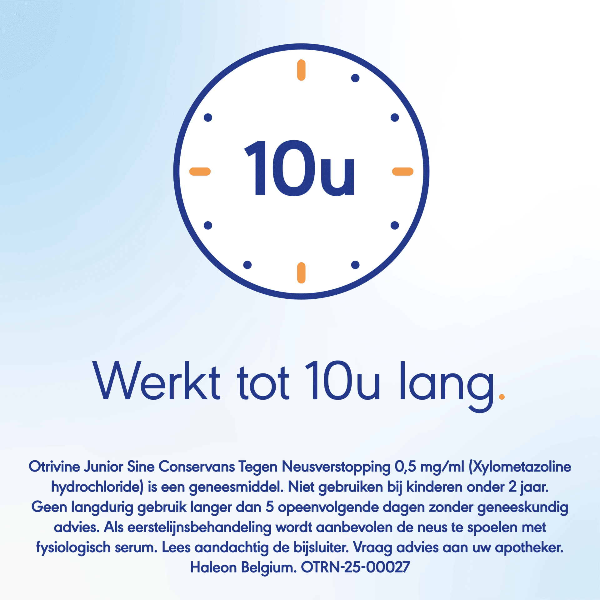 Otrivine Junior Sine Conservans Décongestionnant 0,5 mg/ml