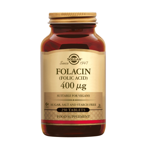 Solgar Folacin (Foliumzuur) 400 µg Solgar Folacin (Foliumzuur) 400 µg