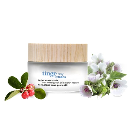 Tinge Dagcrème voor Tieners Tinge Dagcrème voor Tieners