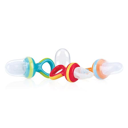 Nuby Sabbelzakje 6+ vervangnetjes Nuby Sabbelzakje 6+ vervangnetjes