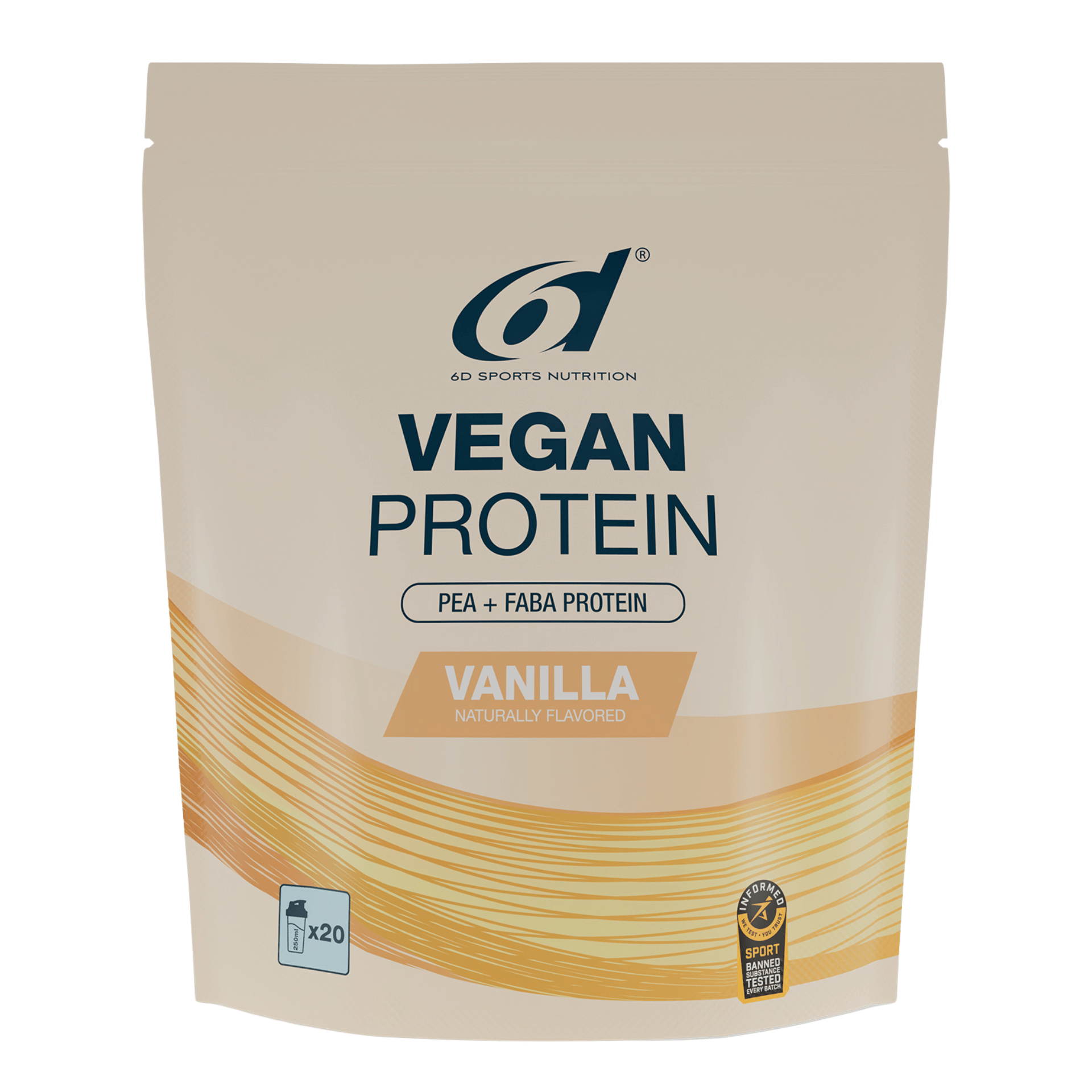 6d Vegan Protein Vanilla