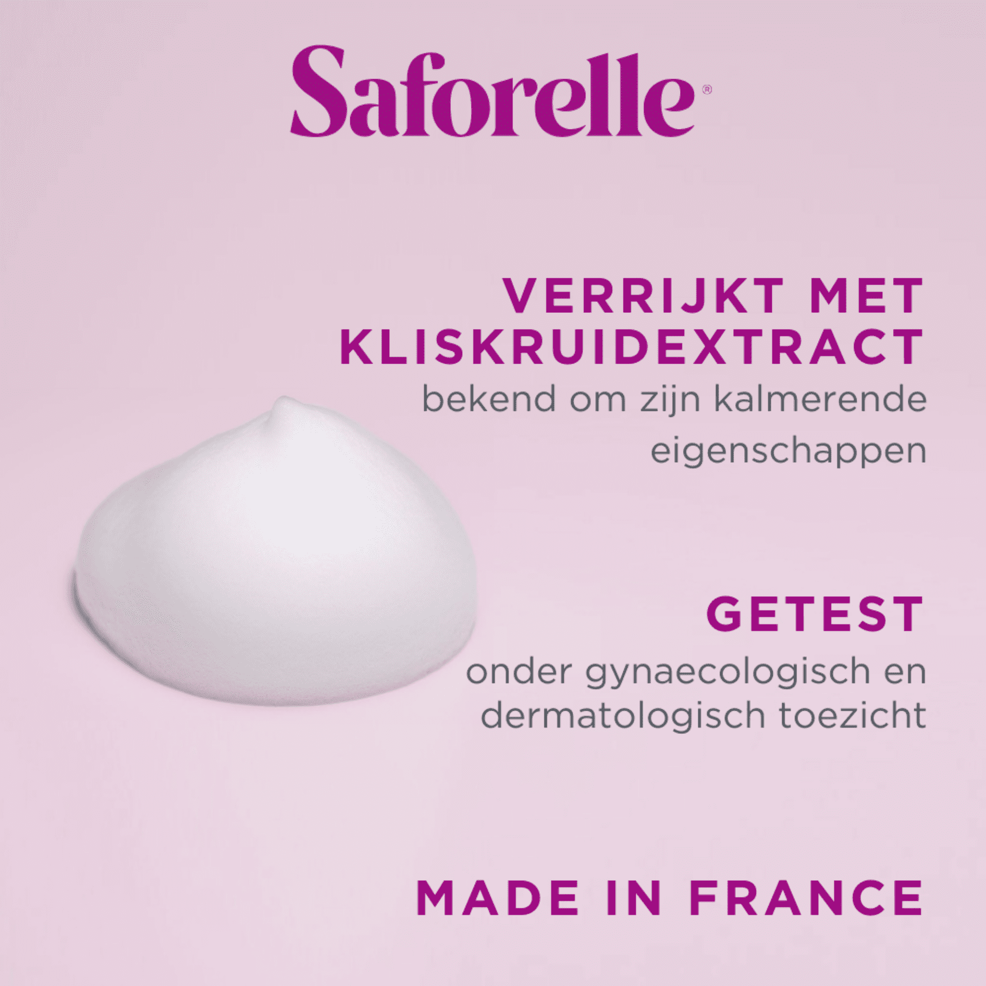 Saforelle Ultrazacht Wasschuim Saforelle Ultrazacht Wasschuim