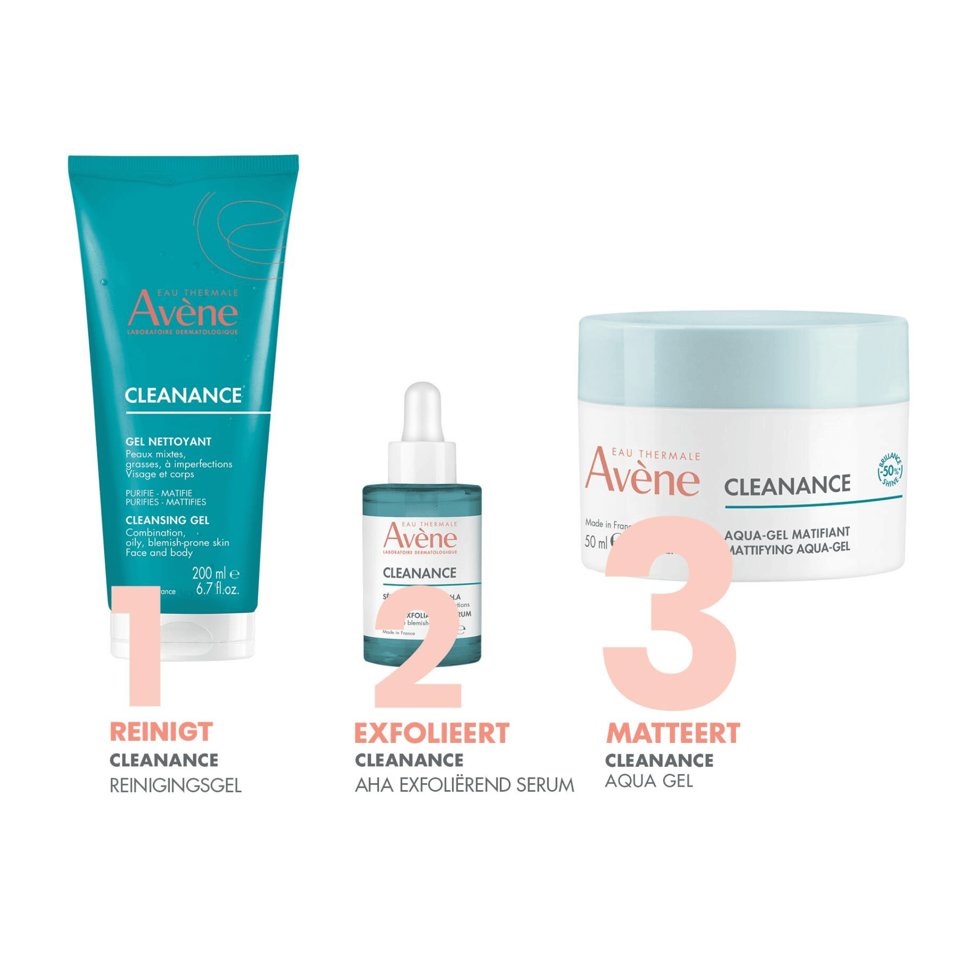 Avène Cleanance Matterende Aqua-Gel