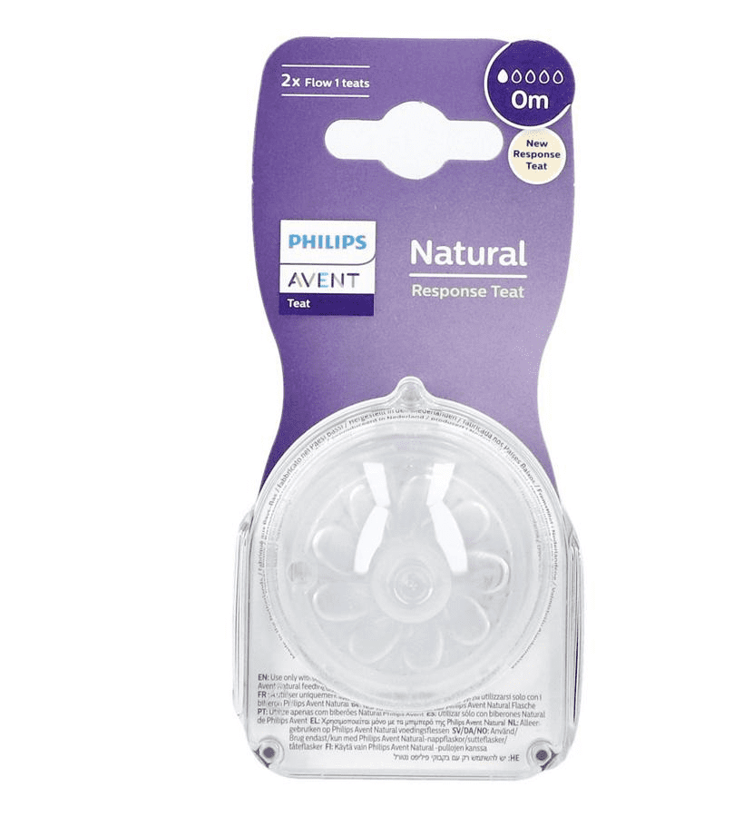 Philips Avent Natural Zuigspeen 0m Philips Avent Natural Zuigspeen 0m