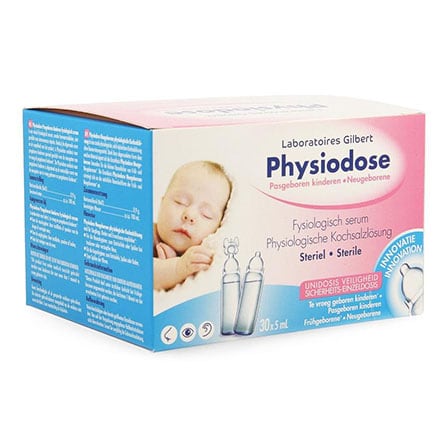 Physiodose Pasgeboren Kinderen Fysiologisch Serum Physiodose Pasgeboren Kinderen Fysiologisch Serum