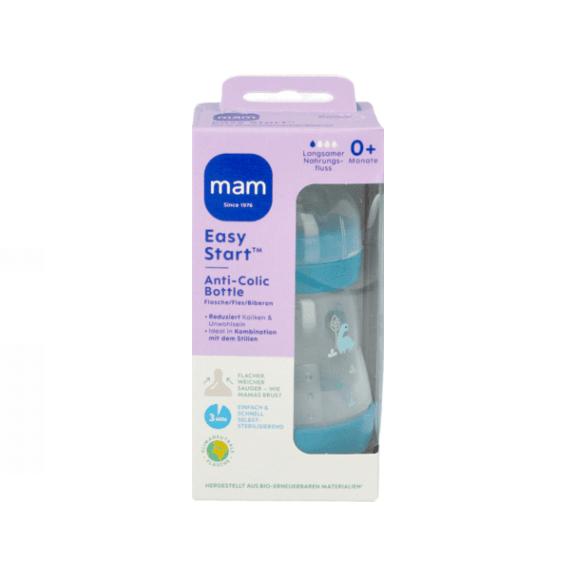 Mam Zuigfles Easy Start Anti-Colic Matt 160 ml Mam Zuigfles Easy Start Anti-Colic Matt 160 ml