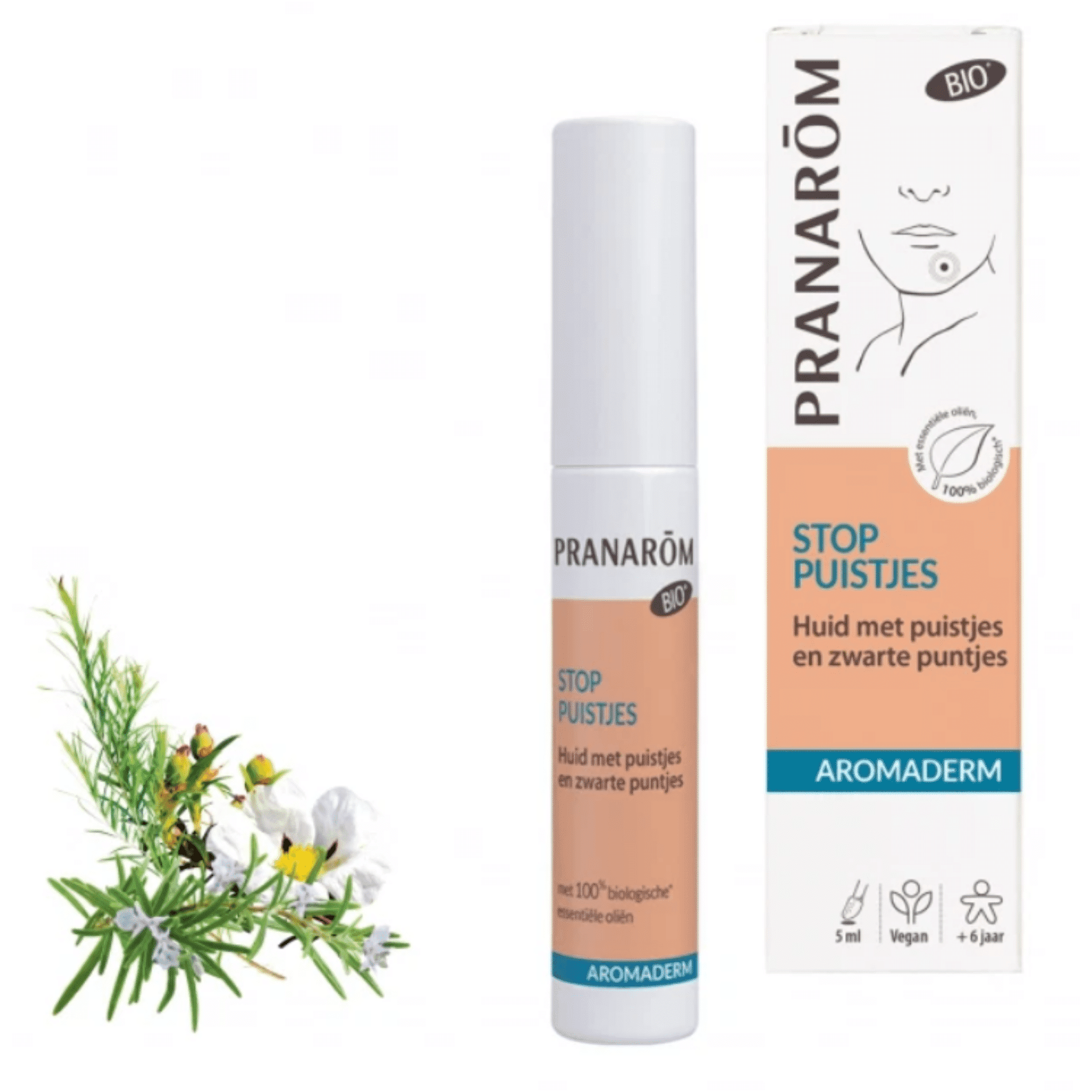 Pranarom Aromaderm Stop Puistjes 5 ml Pranarom Aromaderm Stop Puistjes 5 ml