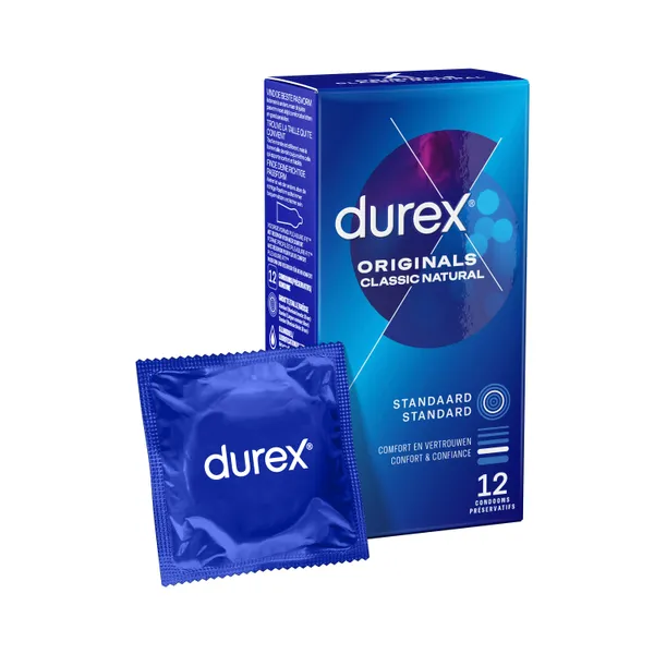 Durex Classic Natural Preservatifs