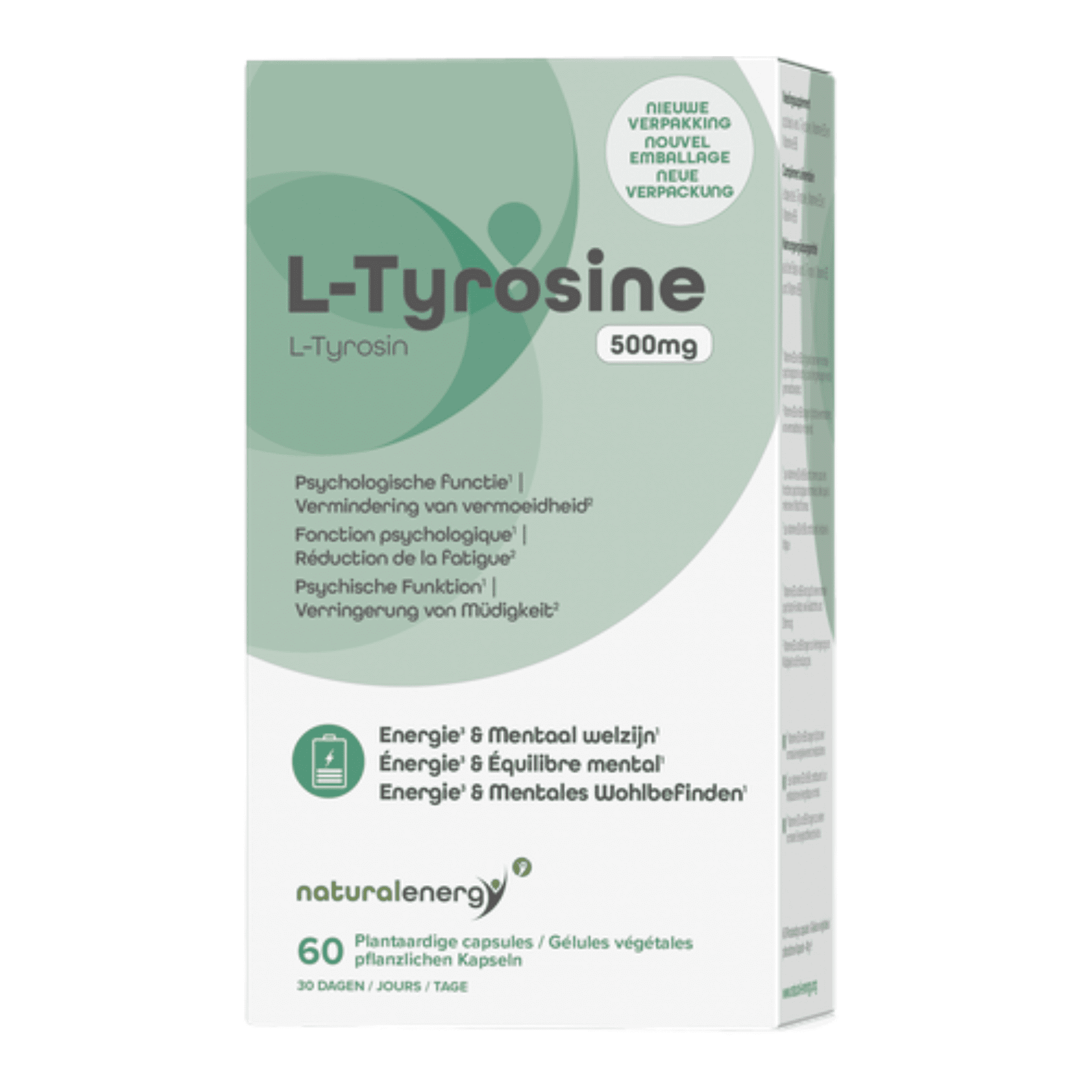 Natural Energy L-Tyrosine 500 mg Natural Energy L-Tyrosine 500 mg