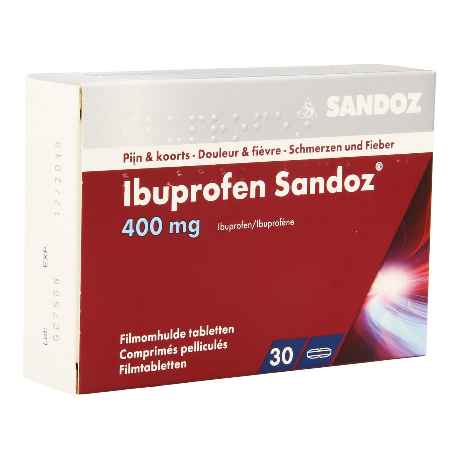 Ibuprofen Sandoz 400 Mg 30 Tabletten Online Bestellen Optiphar 1068