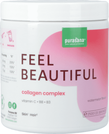 Purasana Beauty Collageen Watermeloen Poeder Purasana Beauty Collageen Watermeloen Poeder