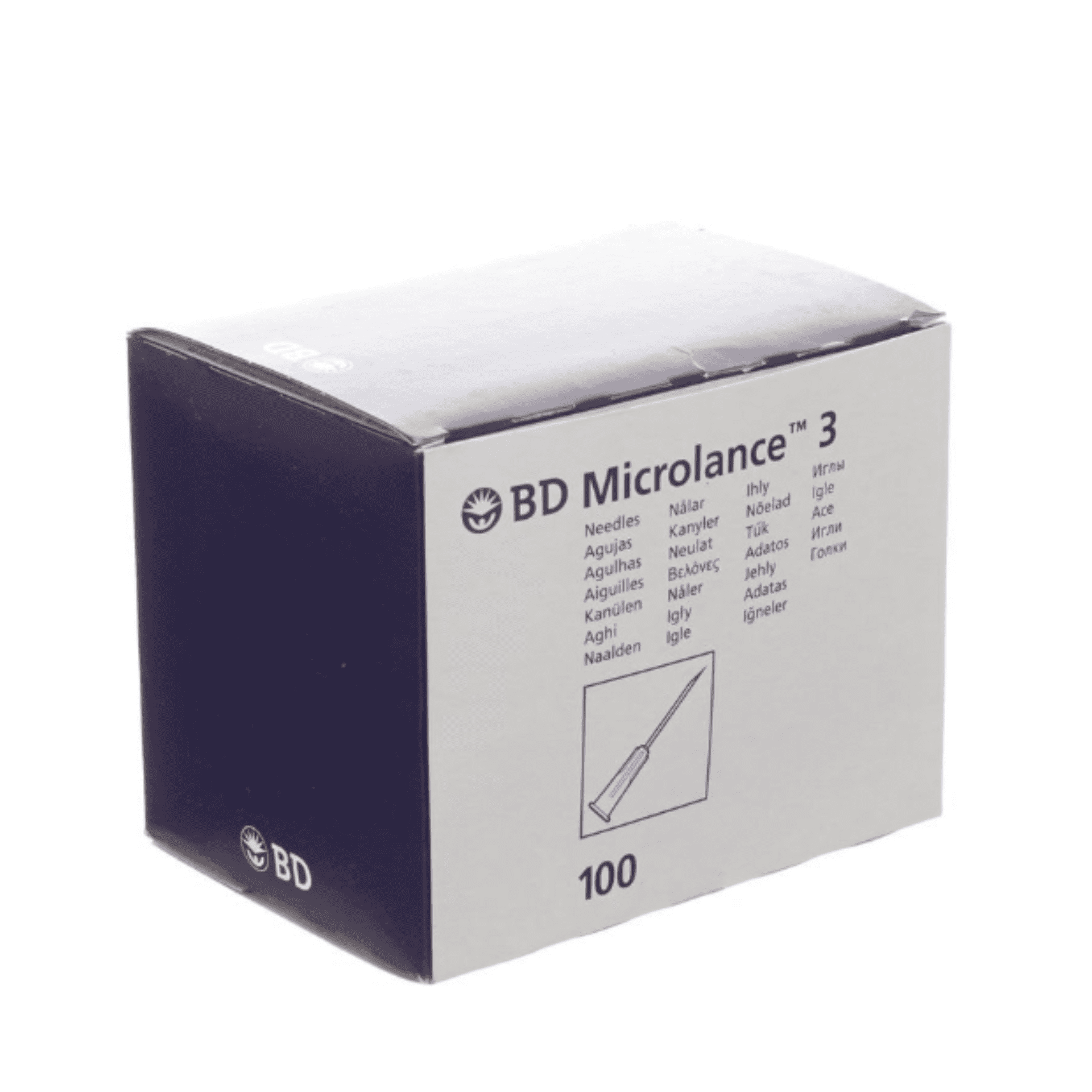 Bd Microlance 3 Aig.27g 1/2 Rb 0,4x13mm Gris 1