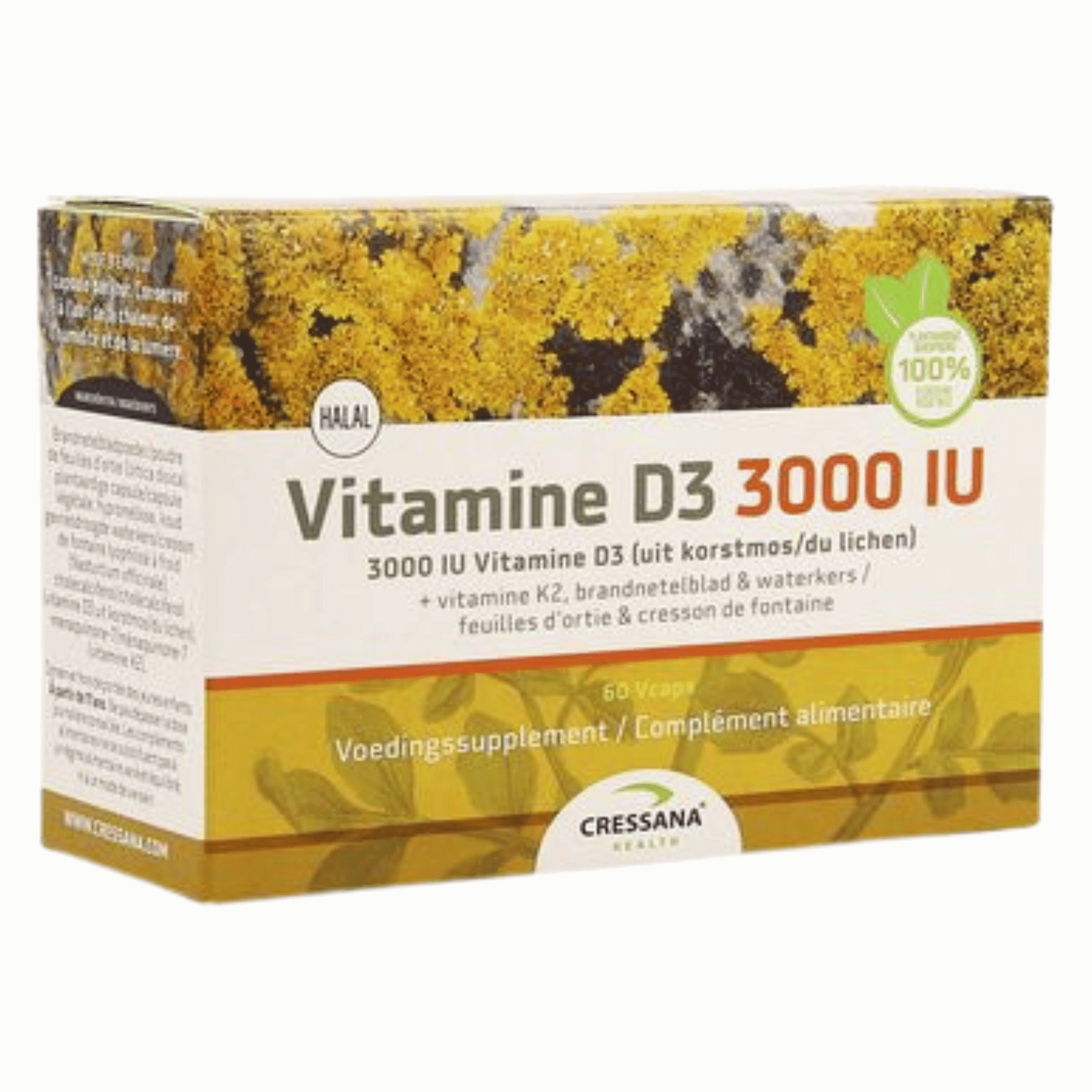 Cressana Vitamine D3 3000IU Cressana Vitamine D3 3000IU