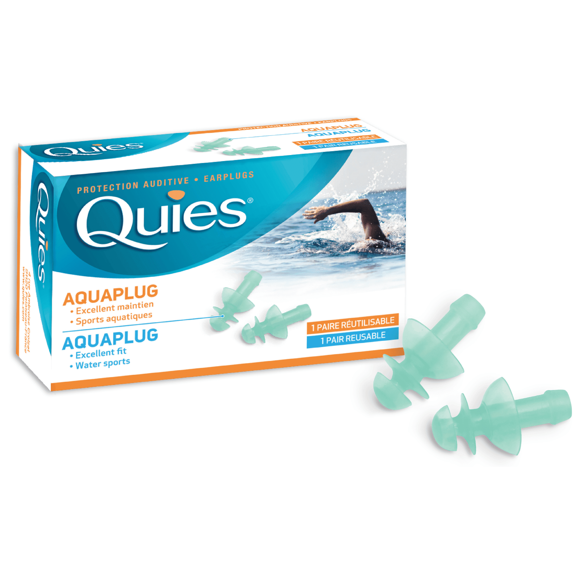 Quies Gehoorbescherming Aquaplug Quies Gehoorbescherming Aquaplug