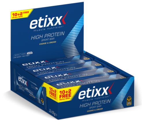 Etixx High Protein Bar Cookies & Cream