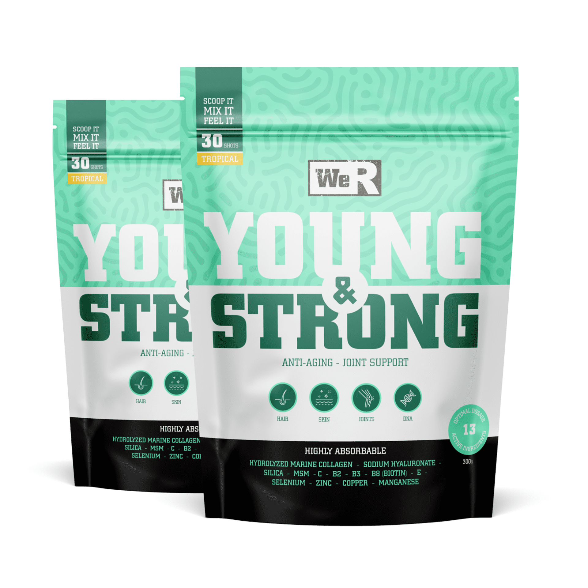 We'r Young & Strong Pdr 300g