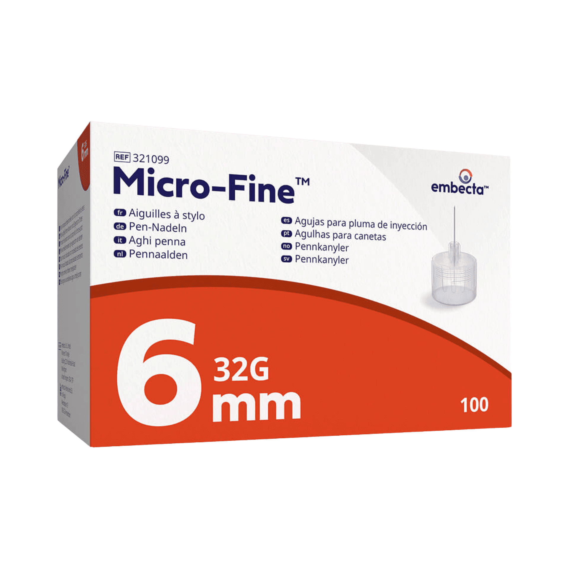 Microfine Ultra Aiguille Stylo 4mm 32g 100 Microfine Ultra Aiguille Stylo 4mm 32g 100