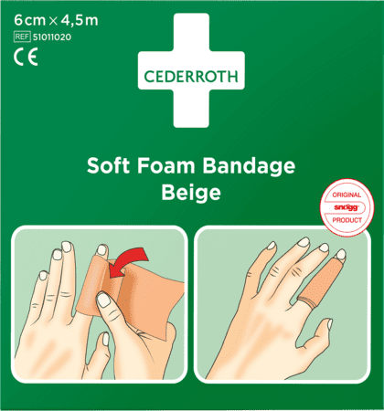 Cederroth Autoadhesive Brun 6cmx4,5m 51011020 Cederroth Autoadhesive Brun 6cmx4,5m 51011020