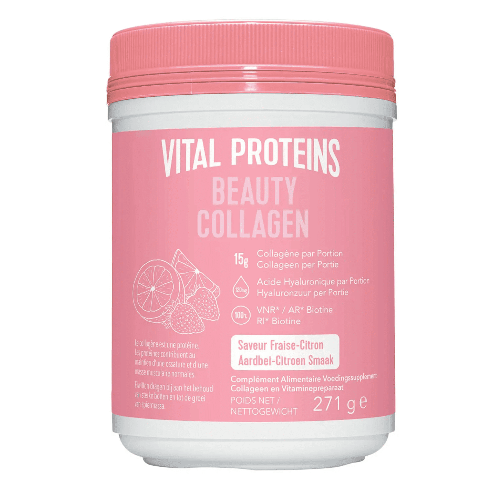 Vital Proteins Beauty Collagen Fraise/cit.pot 271g