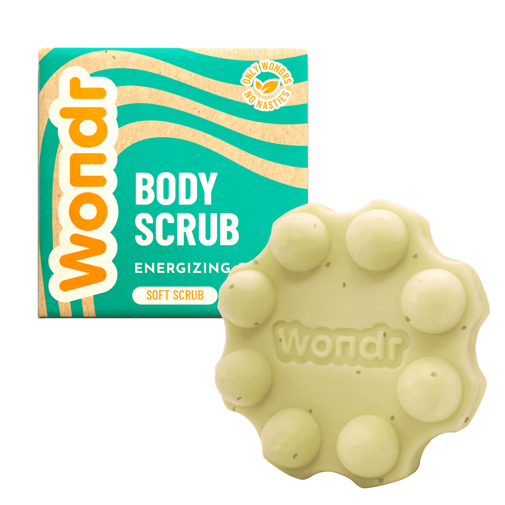 WONDR Body Scrub Energizing Ginger