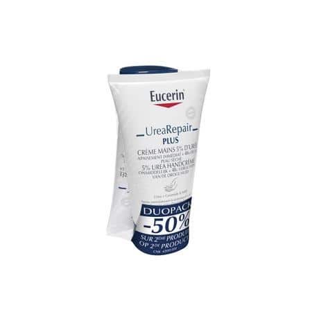 Eucerin Creme Mains Urearepair 2x75ml