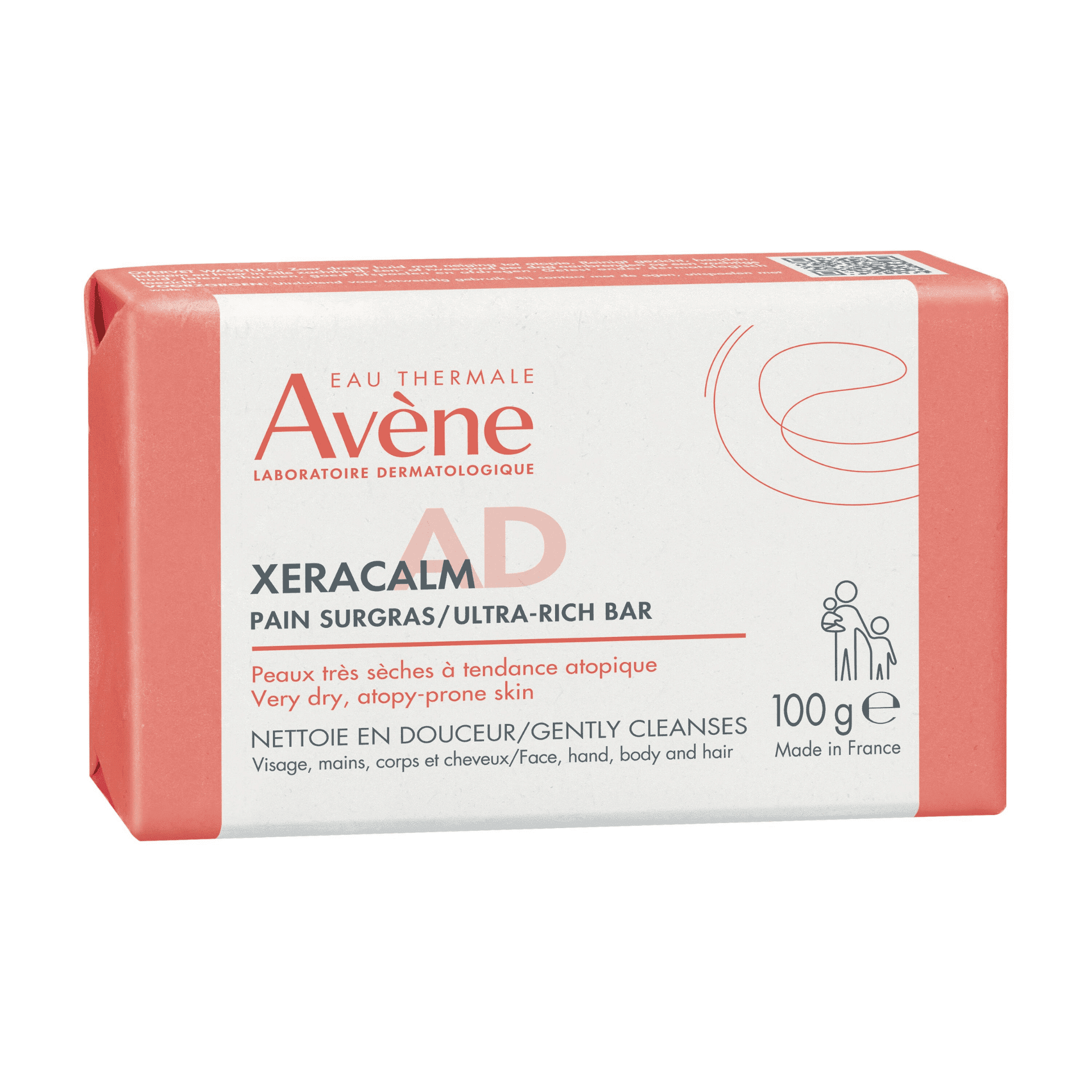 Avene Xeracalm Ad Pain Nettoyant Surgras 100g Avene Xeracalm Ad Pain Nettoyant Surgras 100g